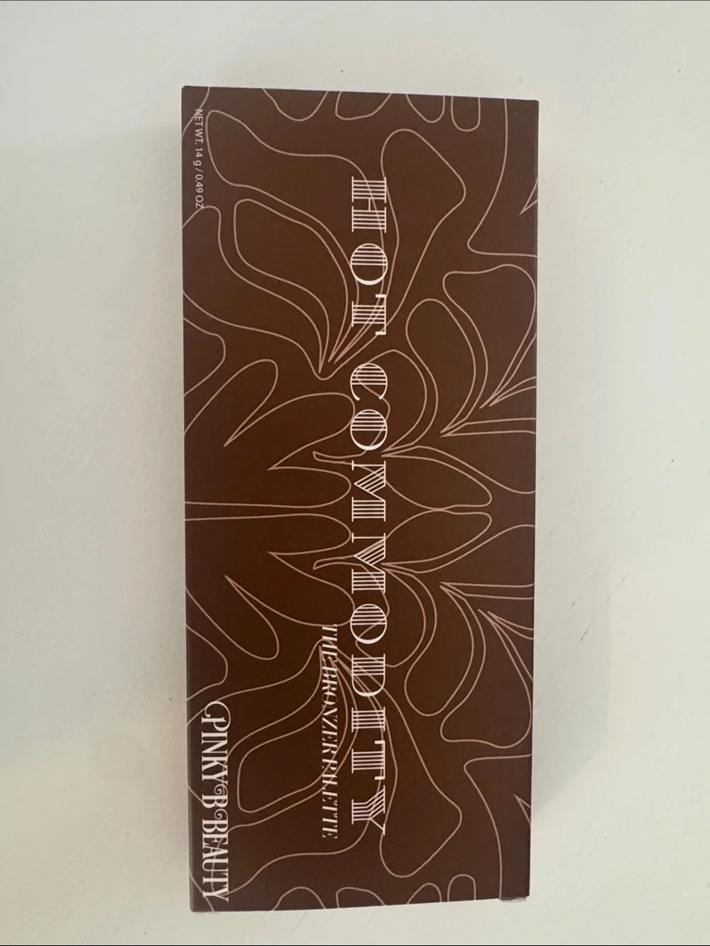 Holo Commodity Pinky & Beauty Eyeshadow Palette - Brown Graphic Case